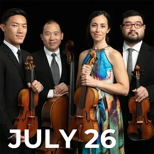 July 26 - Parker Quartet