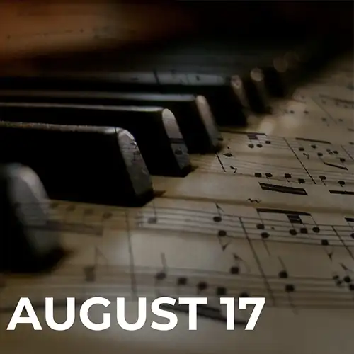 August 17 - Piano Weekend 2